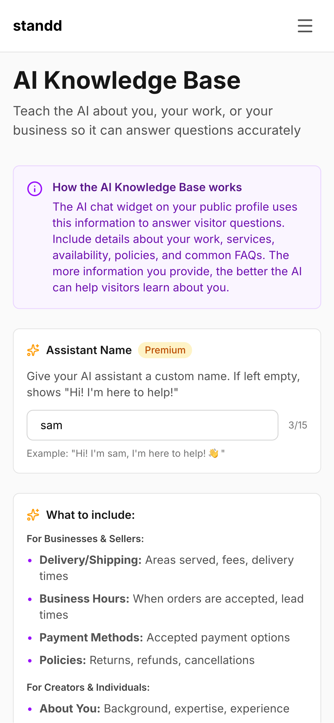 Train Your AI Assistant